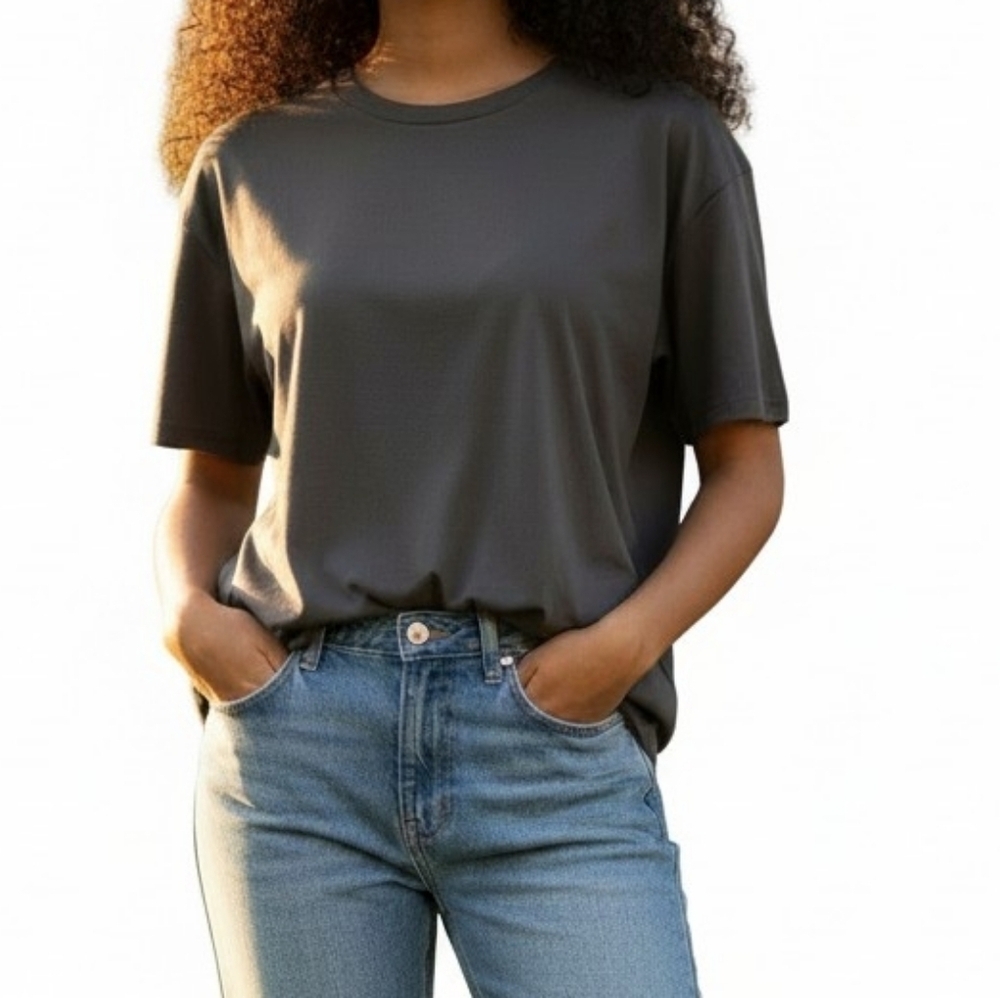 Zara Women's Scoop Neck Short Sleeve Lightweight Sweater, XL